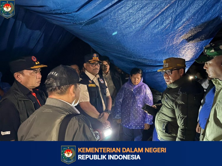 Kemendagri dan BNPB Mobilisasi Posko Nasional untuk Tapanuli Utara
